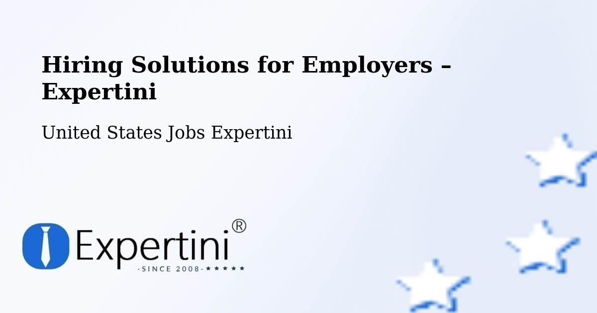 Hiring Solutions for Employers in Cushing - Cushing, United States Jobs Expertini