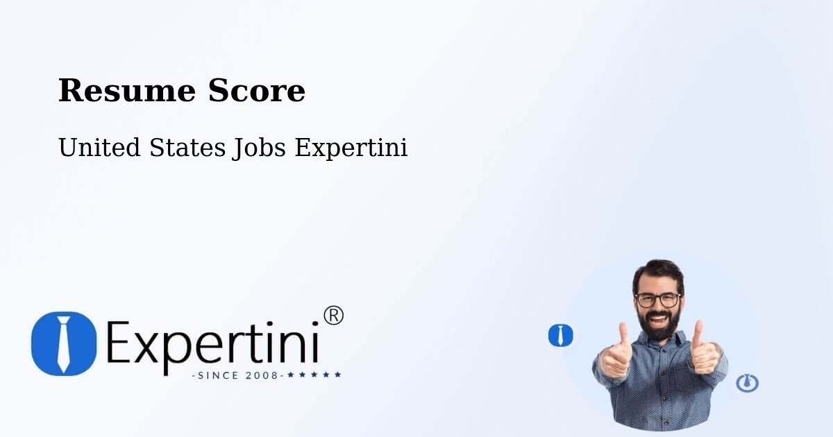 Resume Score & Job Description Match Tool – Cushing - United States Jobs Expertini