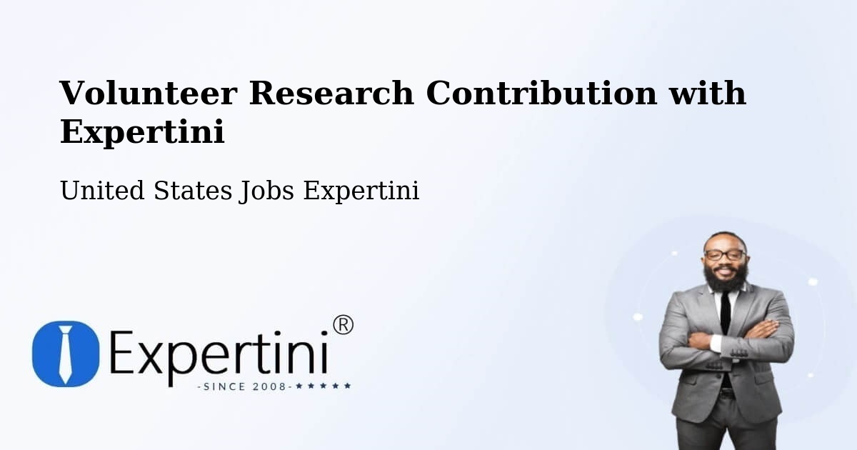 Volunteer Research Contribution Program – Cushing - United States Jobs Expertini